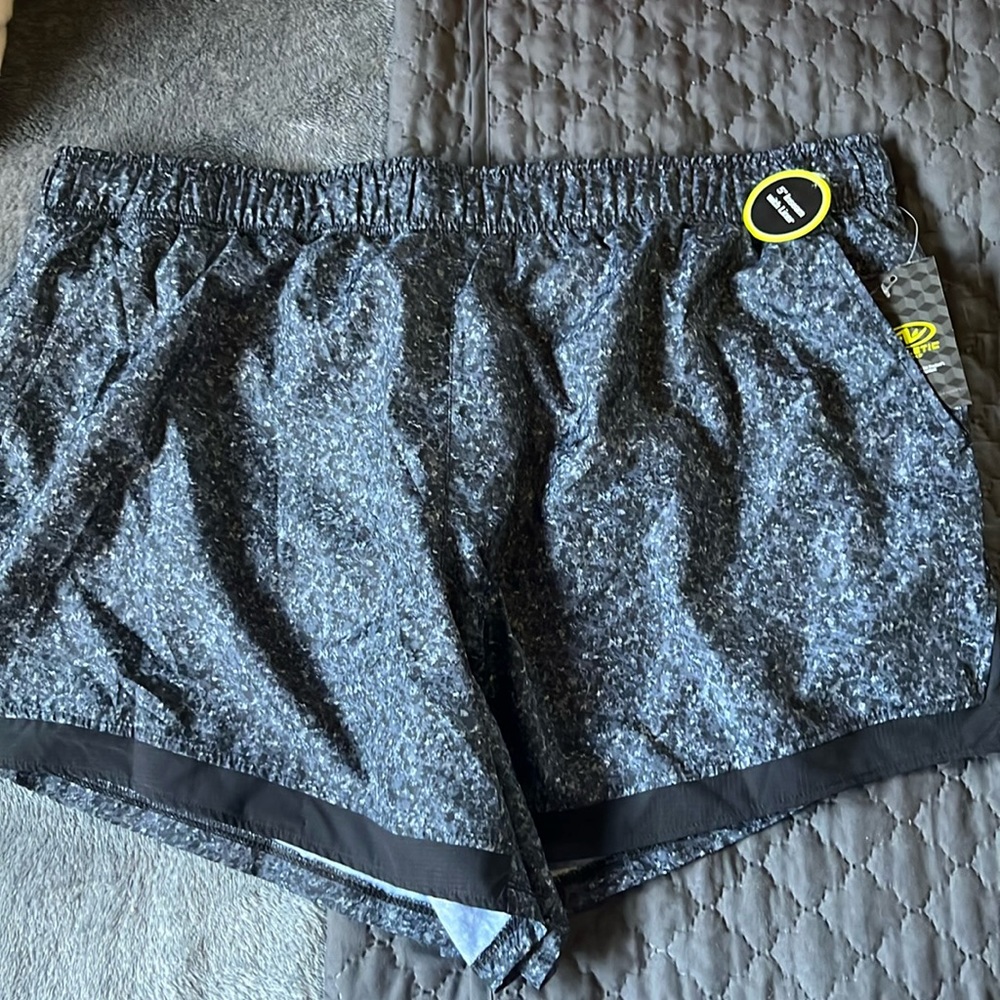 Athletic plus size shorts